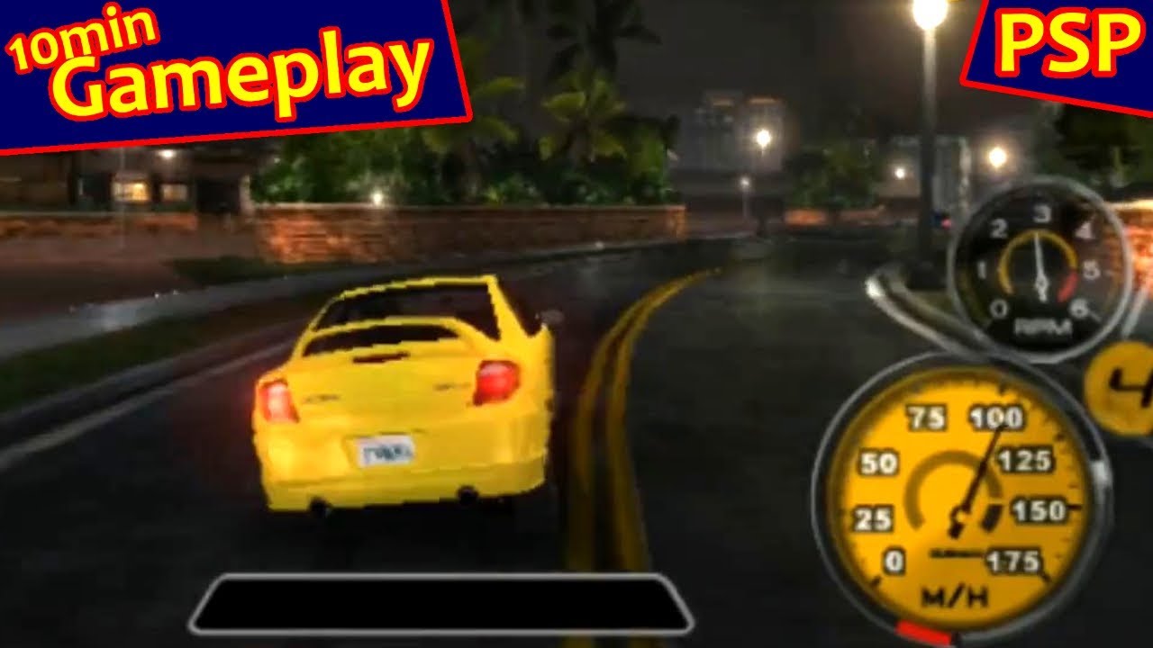Midnight Club 3: DUB Edition  (PSP) Gameplay 