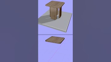 Arq TEULAT Coffee Table #3danimation #blender3d #turntable #animation