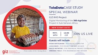GIZ – Digital Monitoring of the 360-AgriJobs Project in Sub-Saharan Africa