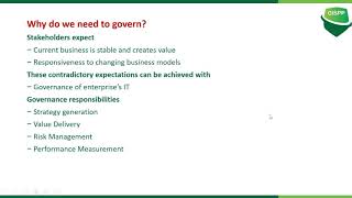CISA Domain 2 | Governance and Management of IT | Introduction to IT Governance (Part 1)| Learn CISA