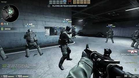 Playing CS:GO With BOTS 10v10