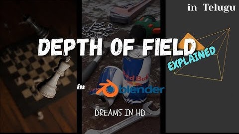 Blender Depth of Field Explained in 2 Minutes (Fun + Easy)