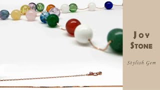 JOYSTONE 925 Silver Diffuser Birthstone Necklace Bracelet Combo ~ How to wear & adjust bracelet