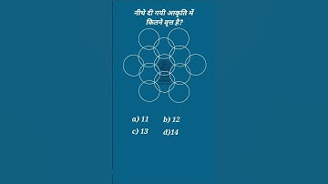 how many circle in this figure #shorts #education #viral