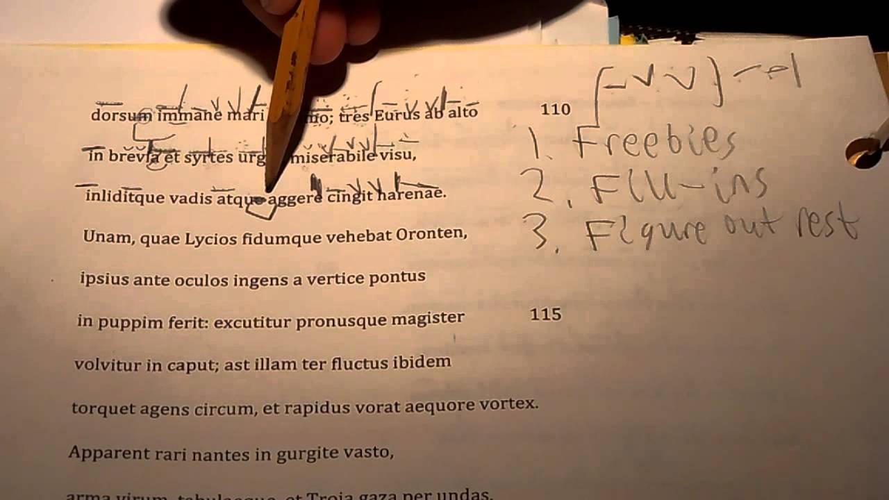 Scansion Practice Youtube