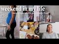 WEEKEND IN MY LIFE | nest with me, decorating & organizing the nursery!