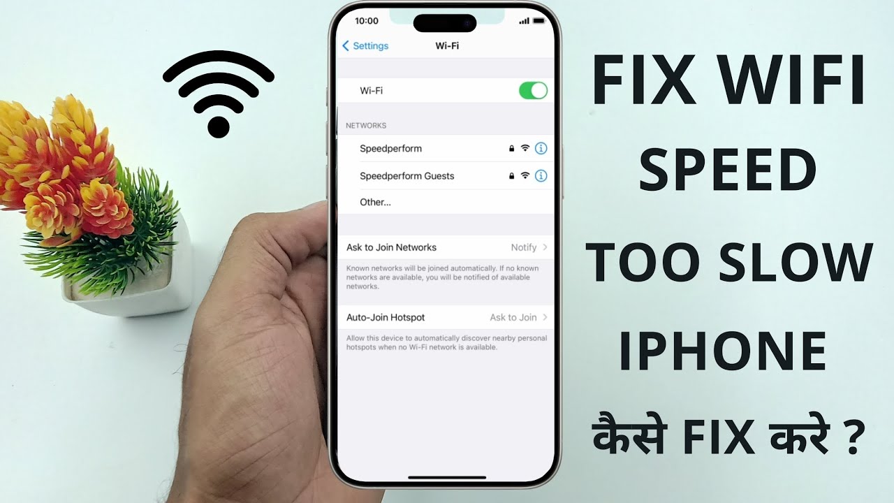 Fix Wifi Speed Too Slow on iPhone | कैसे Fix करे ? - YouTube