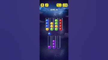 Ball Sort Puzzle 2021 - level 15