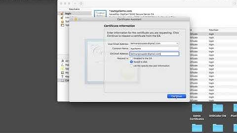 How to Create Certificate Signing Request or CSR to upload app at iTunes.