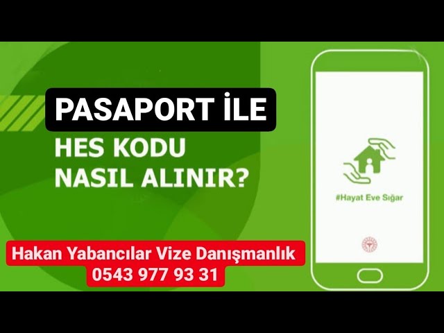 hes kodu nasil alinir yabancilar pasaport numarasina hes kodu nasil alir pasaportla hes kodu youtube