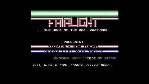 FairLight C64 Classic Woodo Intro