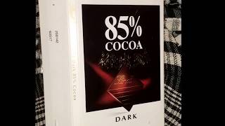 обзор шоколада Lindt 85% Cacao / review of chocolate Lindt 85% Cacao