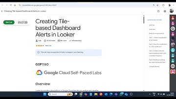 Tegelgebaseerde dashboardwaarschuwingen maken in Looker || Laboplossing || Google Cloud Arcade 2025