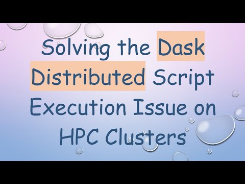 Solving the Dask