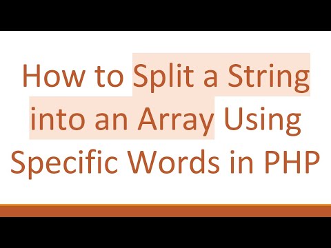 How to Split
