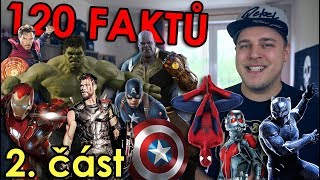 120 FAKTŮ SPECIÁL - Marvel superhrdinové (MCU část 2.)