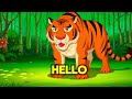 English for Kids: Fun Jungle Conversation.