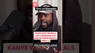 Jay Z squashed the Beef between P Diddy and Drake says Ye #kanyewest #jayz #pdiddy #drake