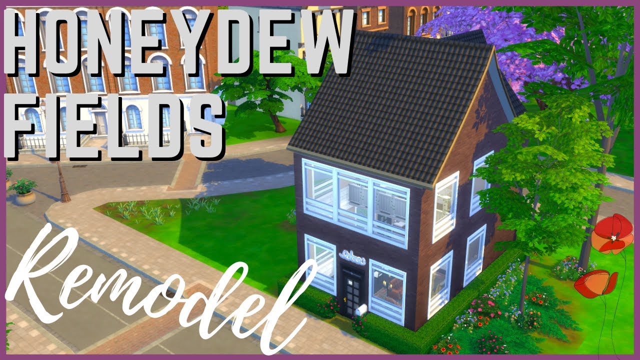 Honeydew Fields Remodel The Sims 4 Speed Build + Remodel YouTube