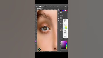 Change eye color in photoshop- shorts photoshop tutorial- #shorts #shortsvideo #viralvideo
