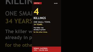 4 Killings, One Small Town, 34 Years — Killer Was Already in Prison for 3 of Them 🔒 #Shorts