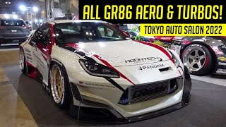 NEW TOYOTA GR86 & SUBARU BRZ Turbo Kits & Aero ONLY! | Tokyo Auto Salon 2022!