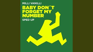 ミリ・ヴァニリ　Baby Don't Forget My Number　CD Milli Vanilli - Baby Don't Forget My Number (7