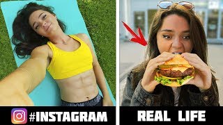 Instagram vs Real Life! Phone Photo DIY Life Hacks