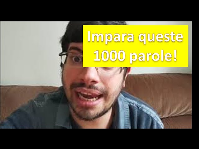 🇮🇹 Quante parole devo sapere per parlare l'italiano? 3 consigli