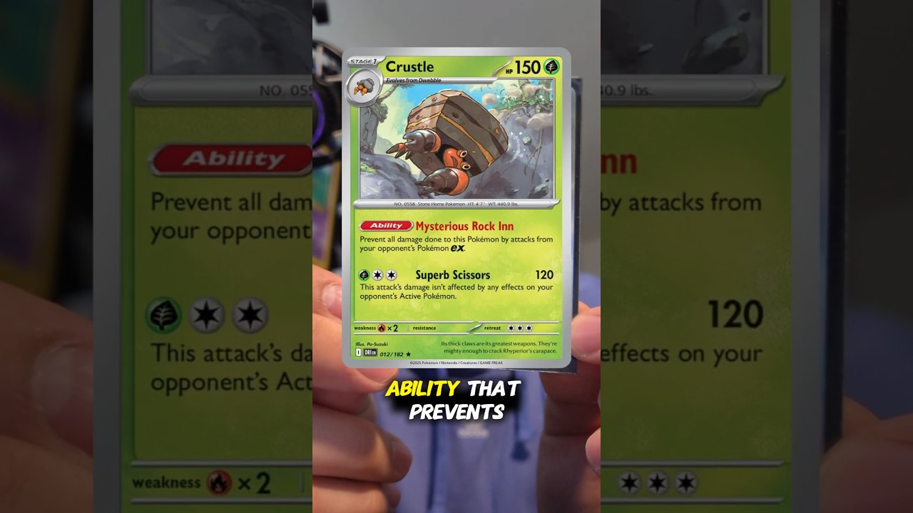 Crustle Will Win the Pokemon World Championships 🦀