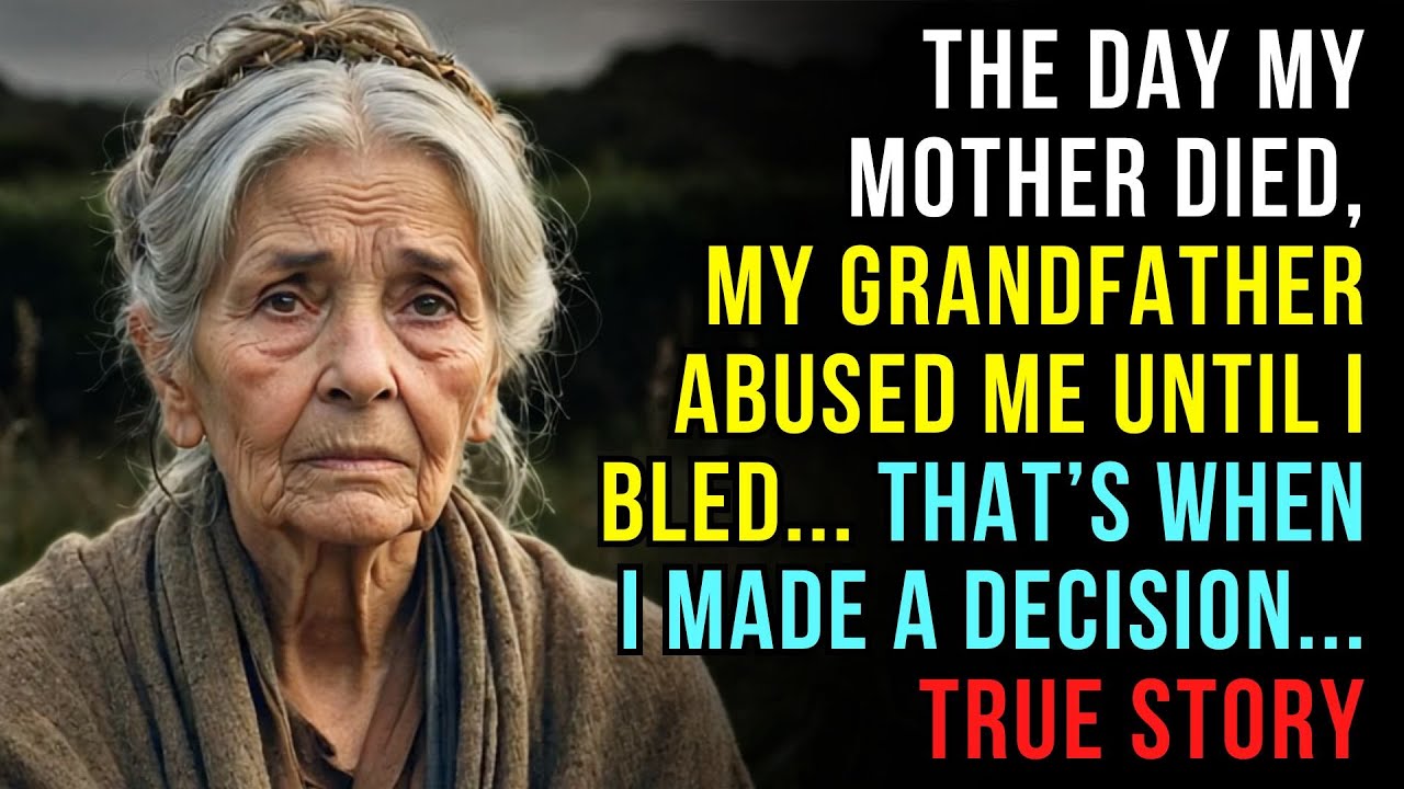 Outline Video A TRUE STORY ABOUT THIS GRANDMA 👵💔 THE DAY MY MOTHER DIED, MY GRANDFATHER ABUSED ME UNTIL I BLED...