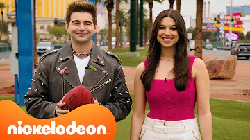 Jack Griffo, Kira Kosarin and Young Dylan @ SuperBowl LVIII! | Slimetime UK 🏈  | Nickelodeon UK