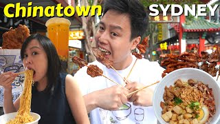 What to EAT in CHINATOWN SYDNEY l Street Food Tour