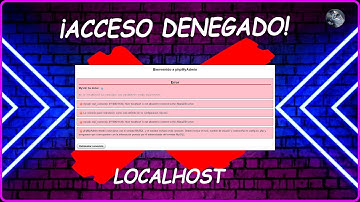 🔴Acceso Denegado en PHPMYADMIN XAMPP Solución