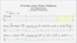 Download Lagu Niwaka Ame Nimo Makezu - Bass Tab / Play Along (Naruto Shippuden op 13) MP3