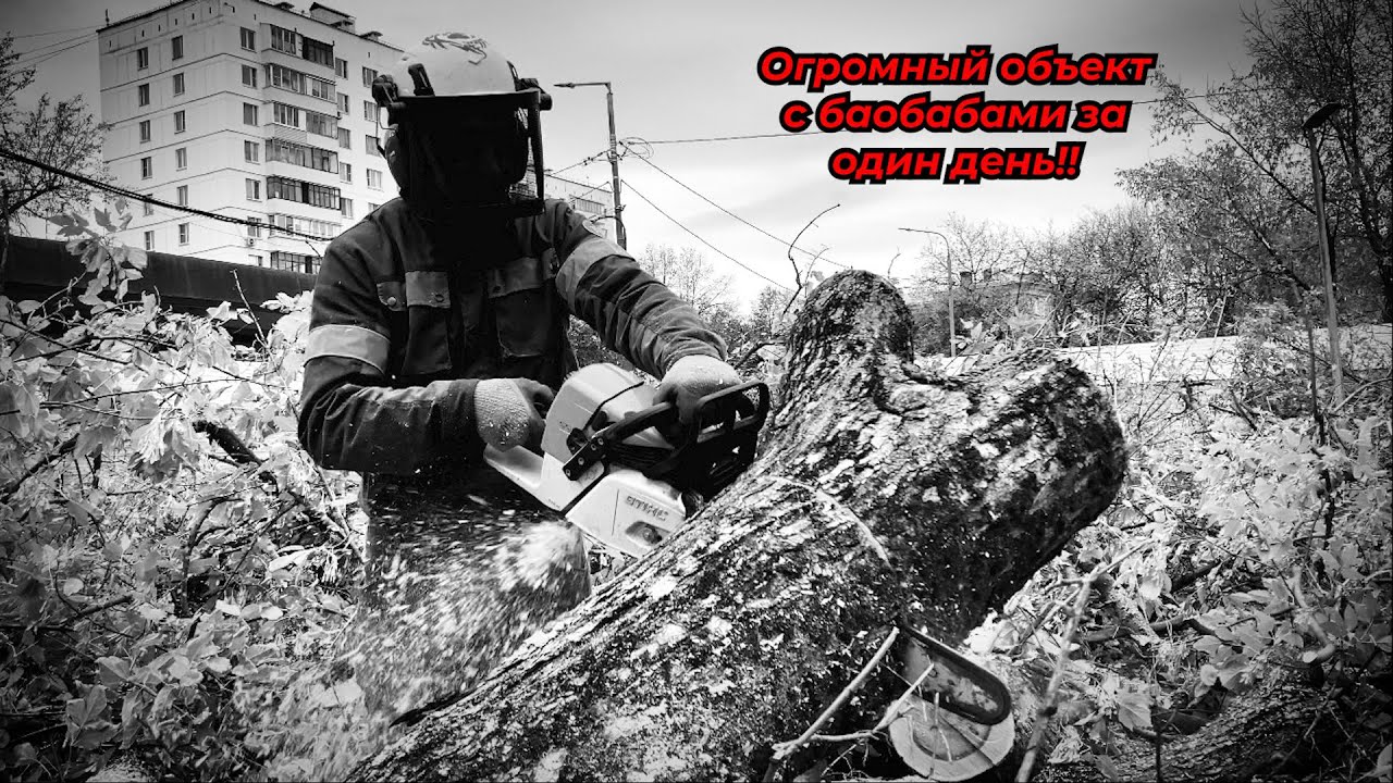 Расчистка участка под строительство многоэтажного дома! Большой выпуск ...