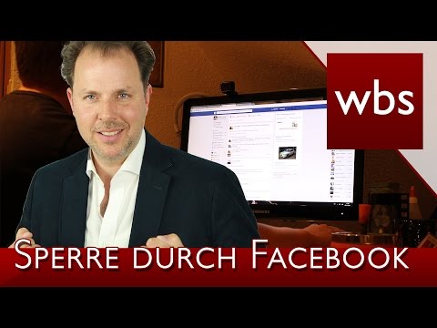 Sperre durch Facebook & Co. – Was sollten Betroffene tun?  | Rechtsanwalt Christian Solmecke