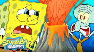 Squidward Is The Most Miserable Person In Bikini Bottom | Full Scene 'Sponge-Cano!' | SpongeBob