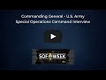 SOF Week 2023: Commanding General - U.S. Army Special Operations Command interview
