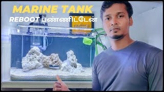 My 6feet tank was leaking again 😪 and my saltwater tank rebooted 🤯 | #aquarium #fishtank #tamil