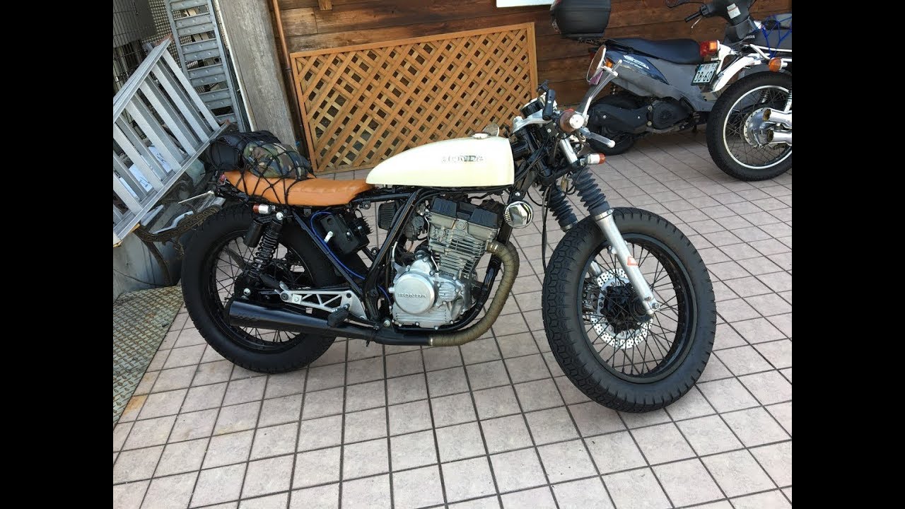 Supertrappサウンドを聞いてね お洒落なカフェレーサー ホンダ Gb250クラブマン Mc10 Honda Gb250 Clubman 神戸 Youtube