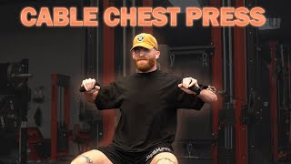 How To Perform Seated Cable Chest Press