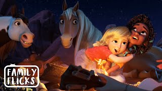Horse Girl BFFs | Spirit Untamed (2021) | Family Flicks