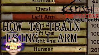 How To Train Using 1 Arm | Kenshi - Rock Bottom Slave +Bad Faction Rltns +Solo PermaDeath-S7 10