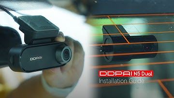 Step-by-Step Installation of the DDPAI N5 Dual Dash Cam