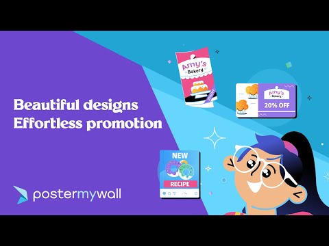 Beautiful Designs, Effortless Promotion | PosterMyWall