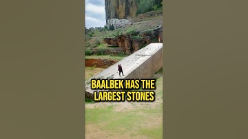 How Did The Ancients Move this Massive Megalithic Stone at Baalbek #mystery #history #joerogan #jre