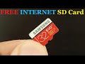 Free Internet Wifi from SD Card Sim