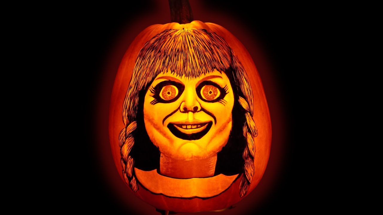 Annabelle Doll Pumpkin Carving (Time Lapse) - YouTube annabelle-doll-pumpkin-carving-time-lapse-youtube