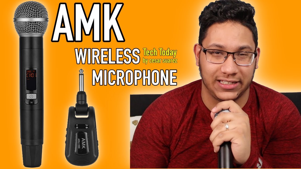AMK Mini Wireless Microphone System REVIEW Tech Today by Cesar Suarez